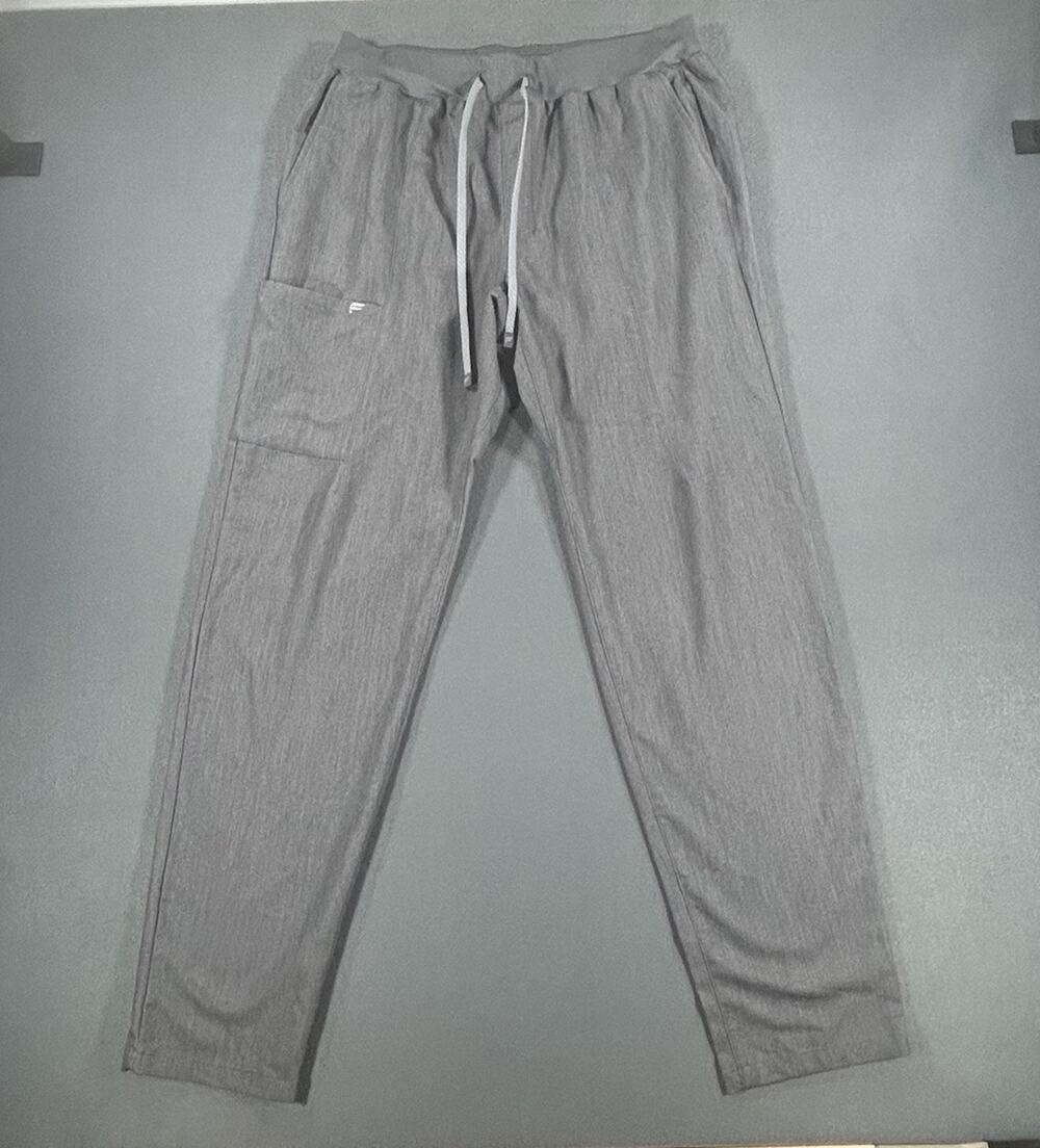 Fabletics Men's Intake Scrub Pant Gray Size Large Tall